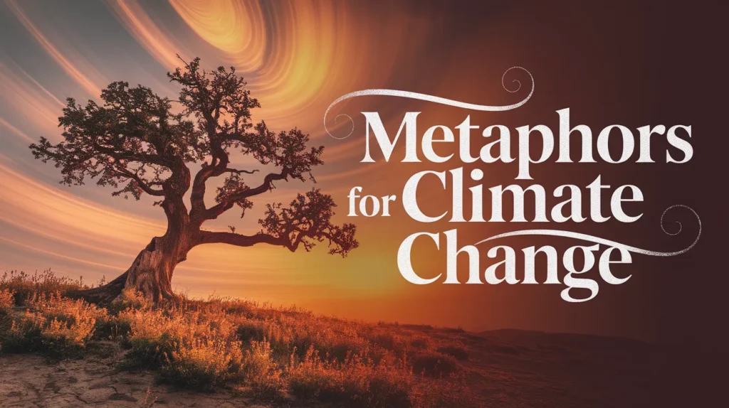 Metaphors for Climate Change