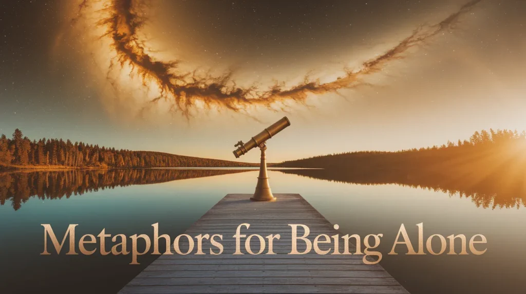 Metaphors for Being Alone