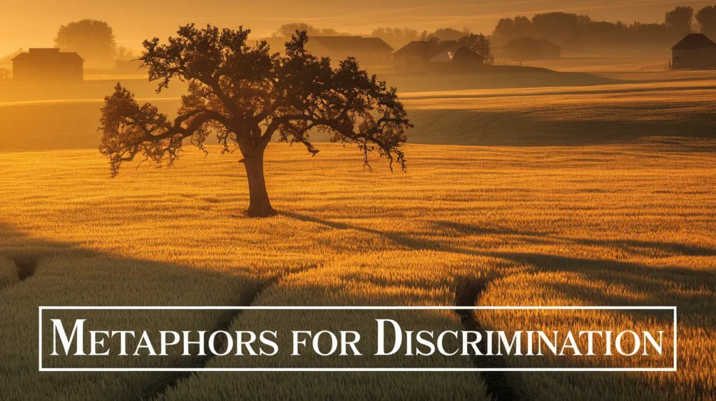 Metaphors for Discrimination