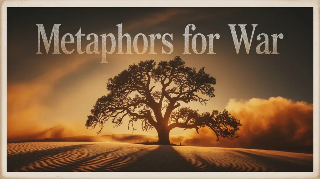 Metaphors for War