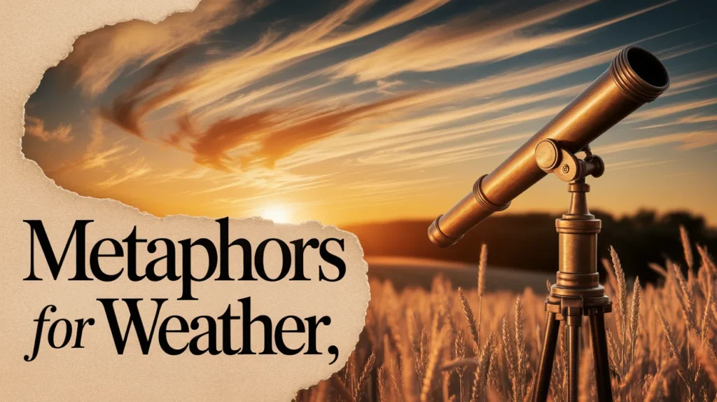 Metaphors for Weather