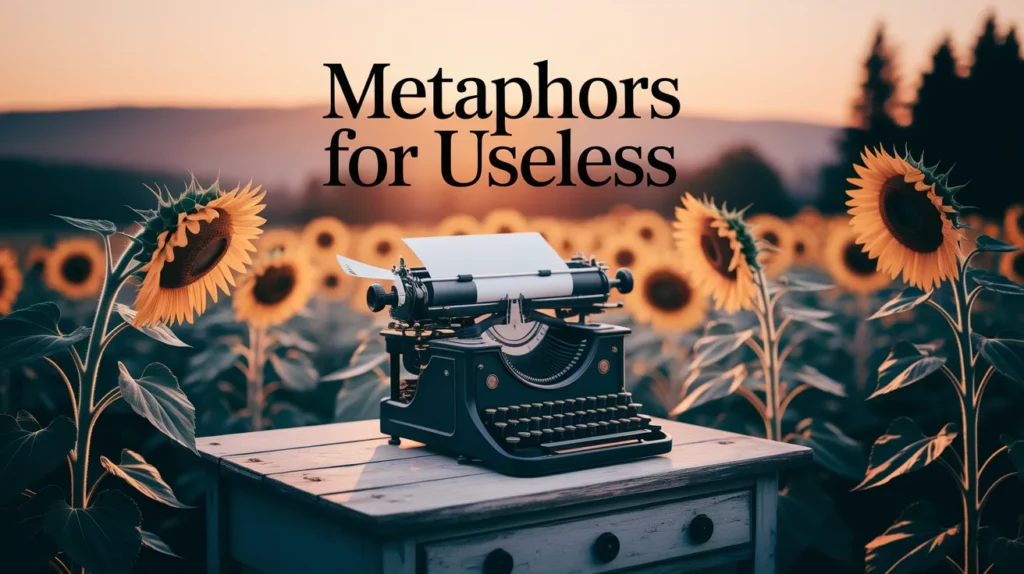 Metaphors for Useless