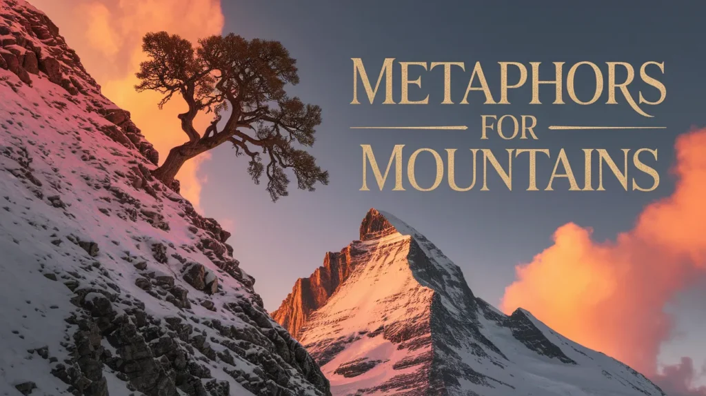 Metaphors for Mountains