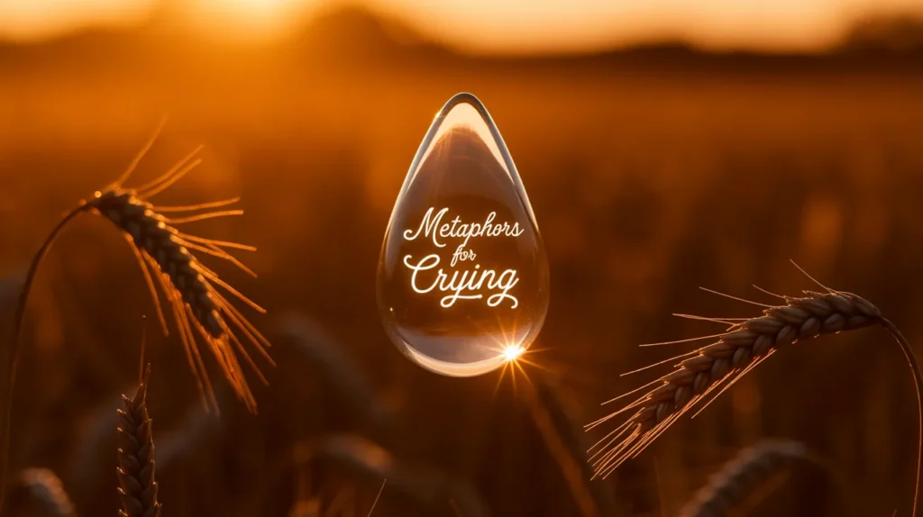 Metaphors for Crying