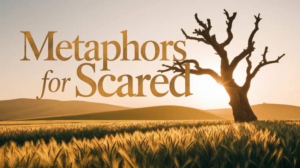 Metaphors for Scared