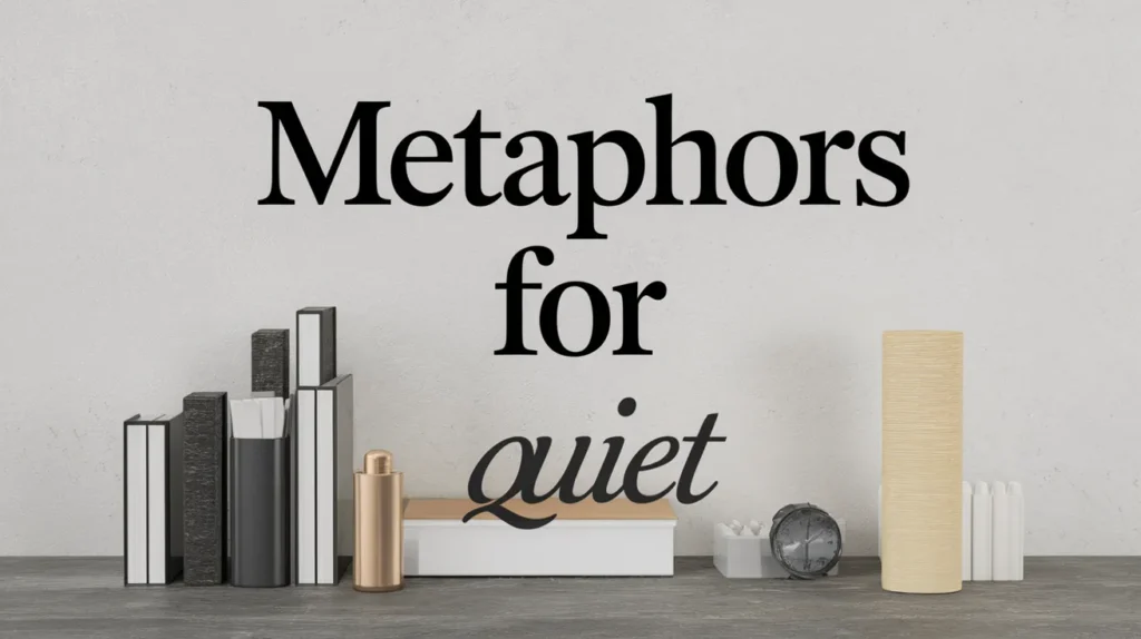 Metaphors for Quiet