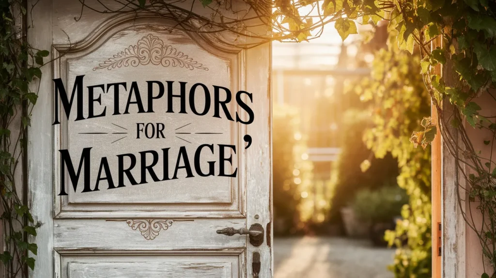 Metaphors for Marriage