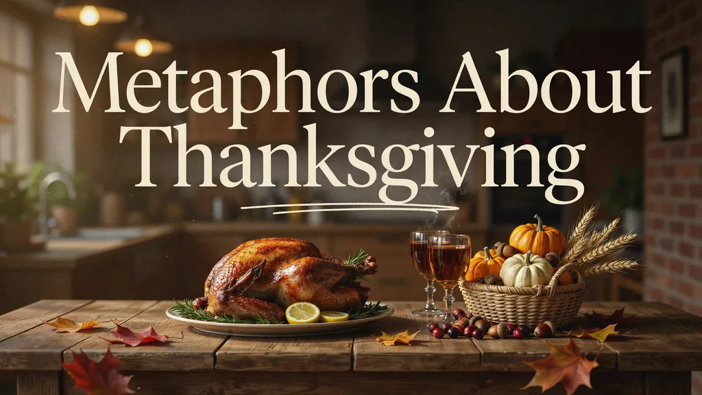 Metaphors About Thanksgiving