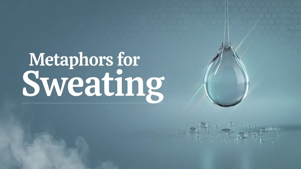 Metaphors for Sweating