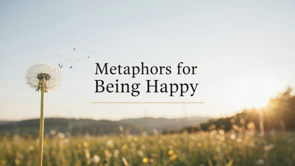 Metaphors for Being Happy