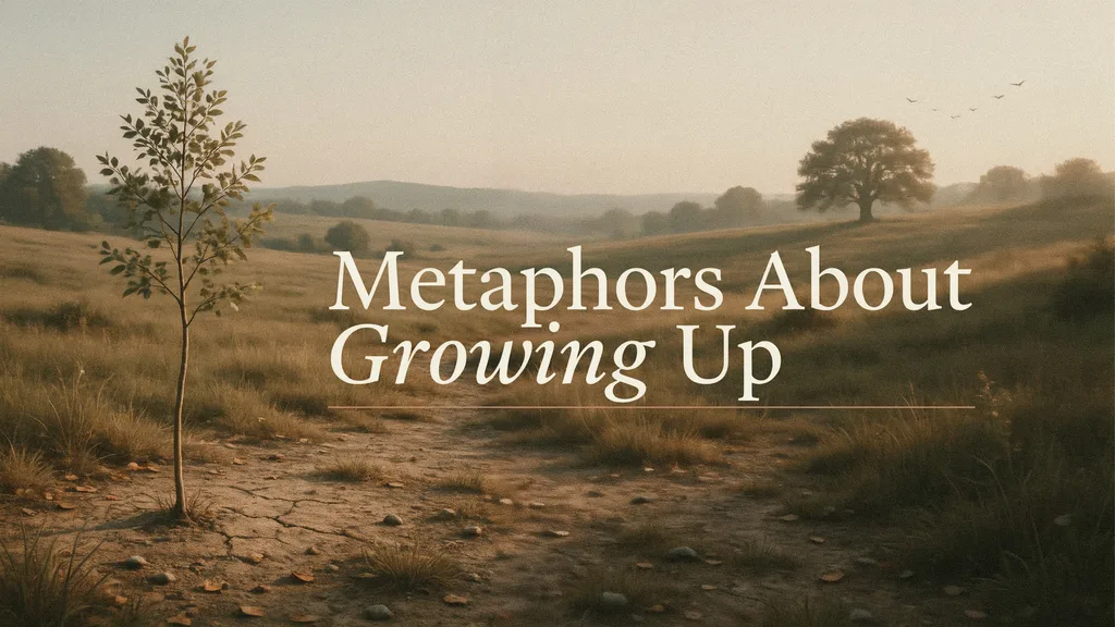 Metaphors About Growing Up