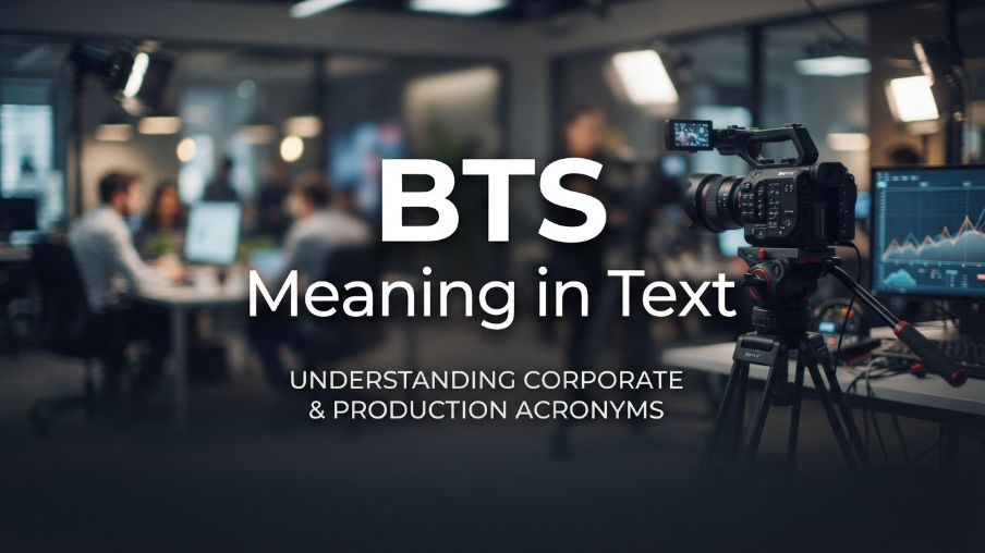 BTS Meaning in Text