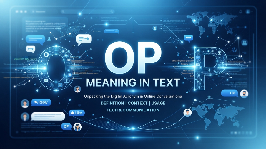 OP Meaning in Text