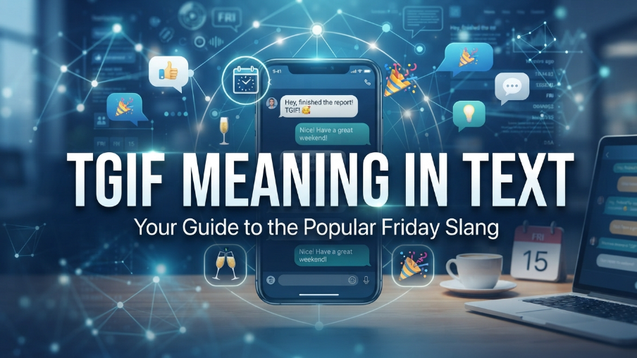 TGIF Meaning in Text