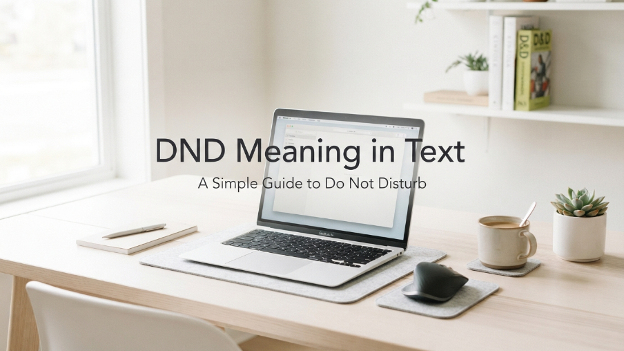 DND Meaning in Text