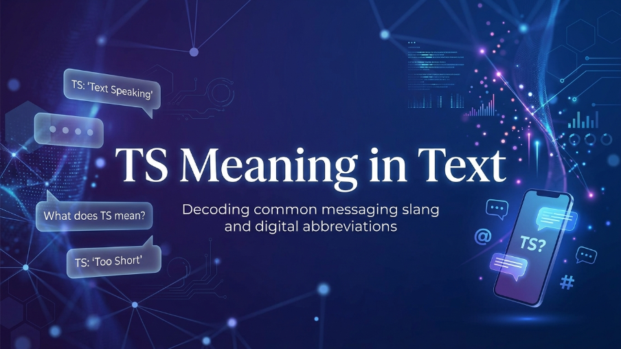 TS Meaning in Text