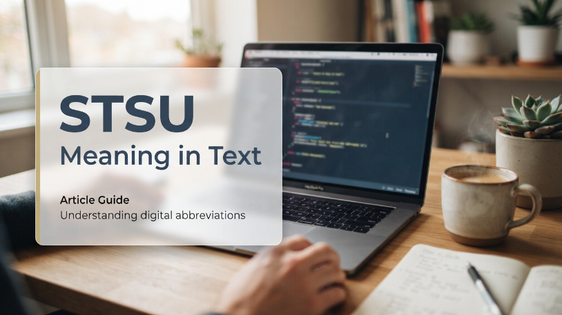STSU Meaning in Text