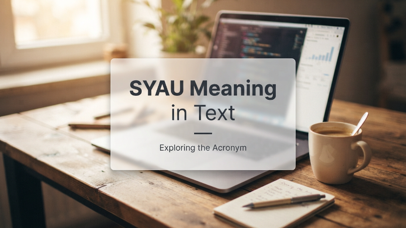 SYAU Meaning in Text
