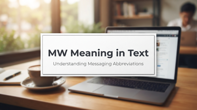 MW Meaning in Text