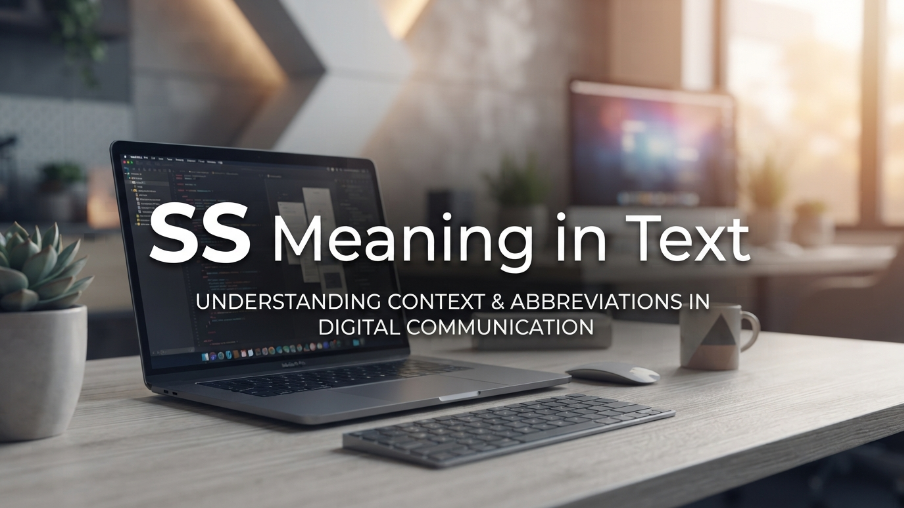 SS Meaning in Text
