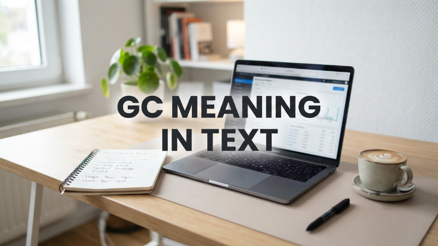 GC Meaning in Text