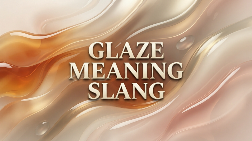 Glaze Meaning Slang