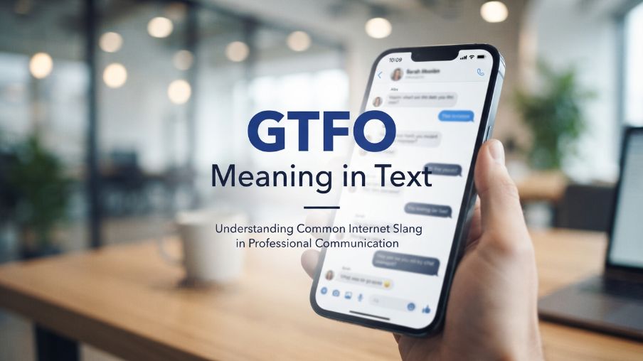 GTFO Meaning in Text