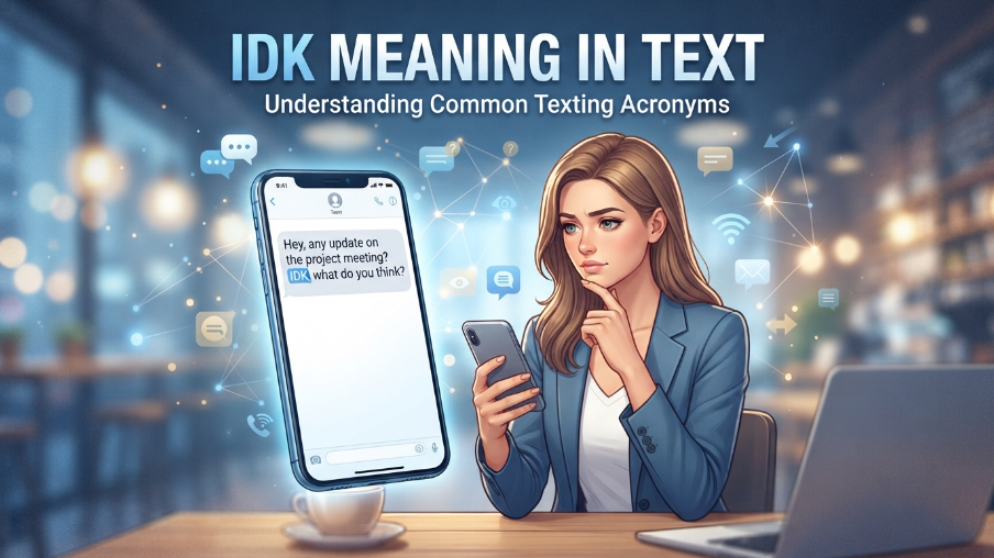 IDK Meaning in Text
