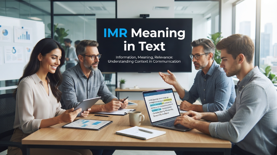 IMR Meaning in Text