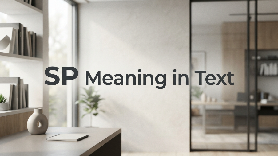 SP Meaning in Text