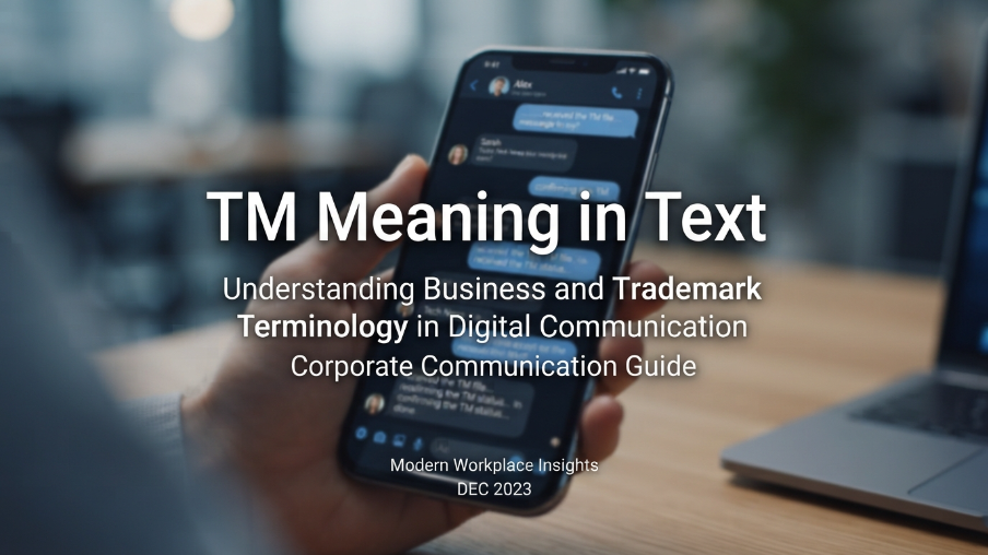 TM Meaning in Text