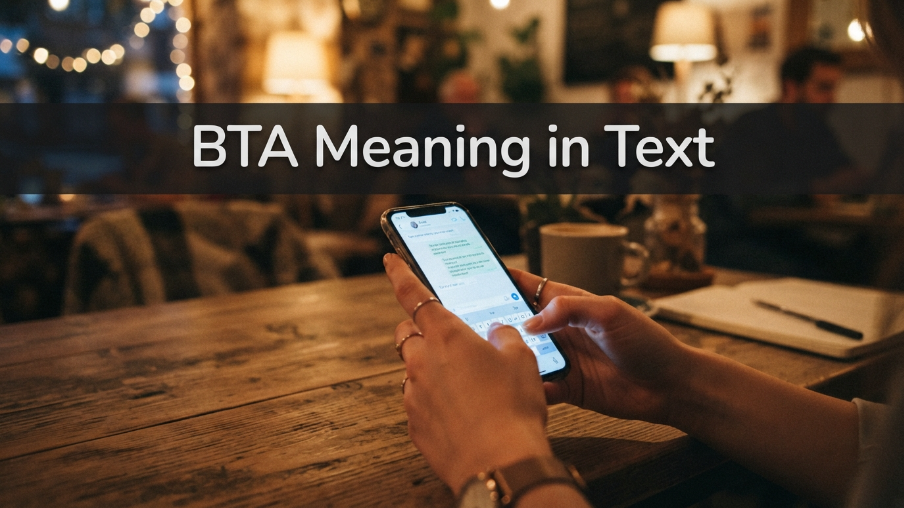 BTA Meaning in Text