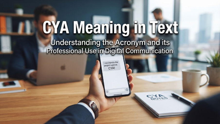 CYA Meaning in Text