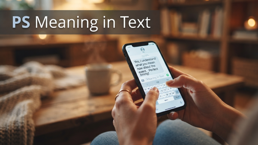 PS Meaning in Text