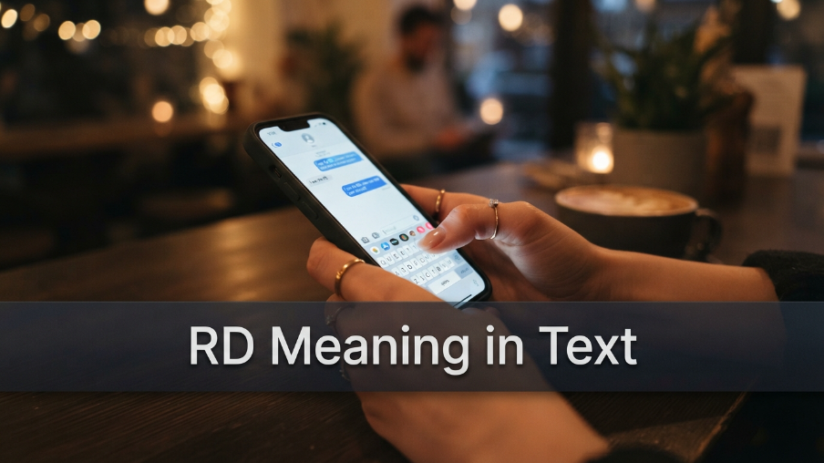 RD Meaning in Text